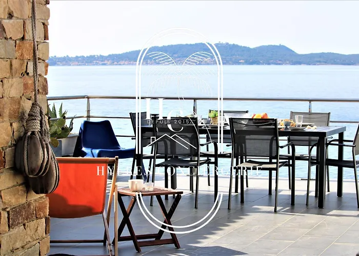 Maison Sur L\'Eau-Hyeres-Almanarre-Parkings Clim Wifi By Hc